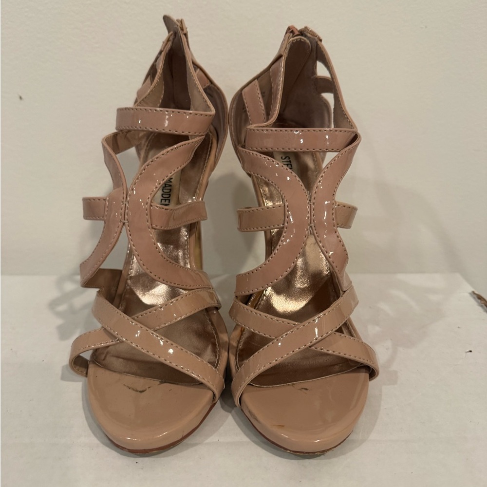 Steve Madden Blush Strappy Heels